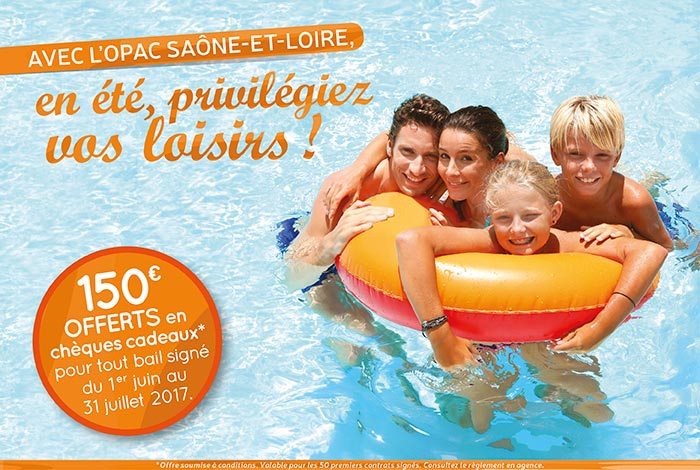 En été privilégiez vos loisirs !