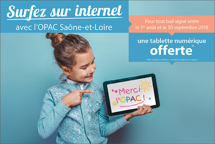 Surfez pour un bail avec l’OPAC