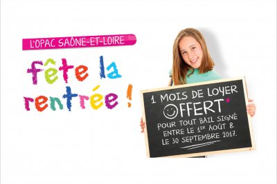 L’OPAC Saône-et-Loire fête la rentrée !