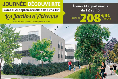 Les jardins d’Avicenne, à Charnay-les-Mâcon