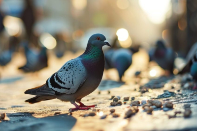 Nourrir les pigeons, ce n’est bon ni pour eux, ni pour les habitants