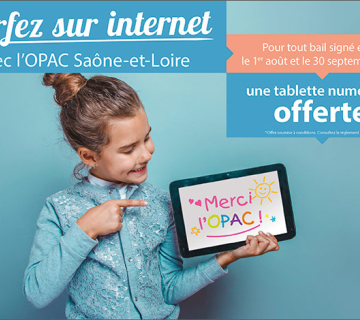 Surfez pour un bail avec l’OPAC