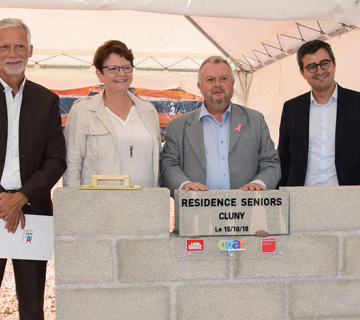 Résidence seniors de Cluny, c'est parti !