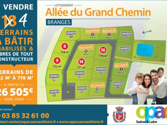 Terrain Branges - 26680€