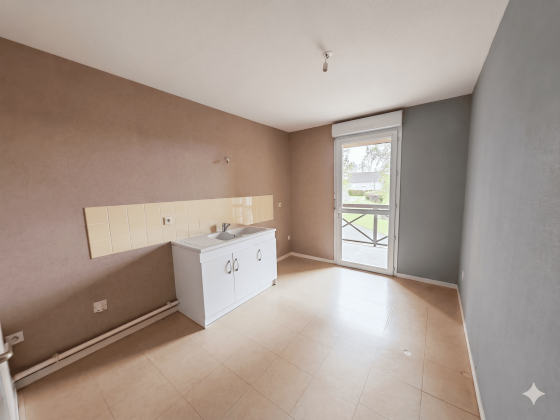 Appartement Palinges 3 pièces - 553.13€