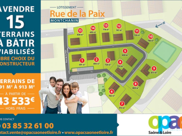 Terrain Montchanin - 50888€