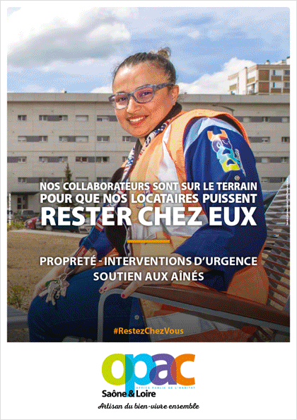 Visuel - Nos collaborateurs sont sur le terrain pour que nos locataires puissent rester chez eux