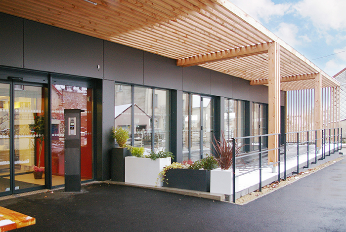 Réhabilitation réalisée en 2017 par l' OPAC Saône-et-Loire, Foyer Longtom au Creusot 